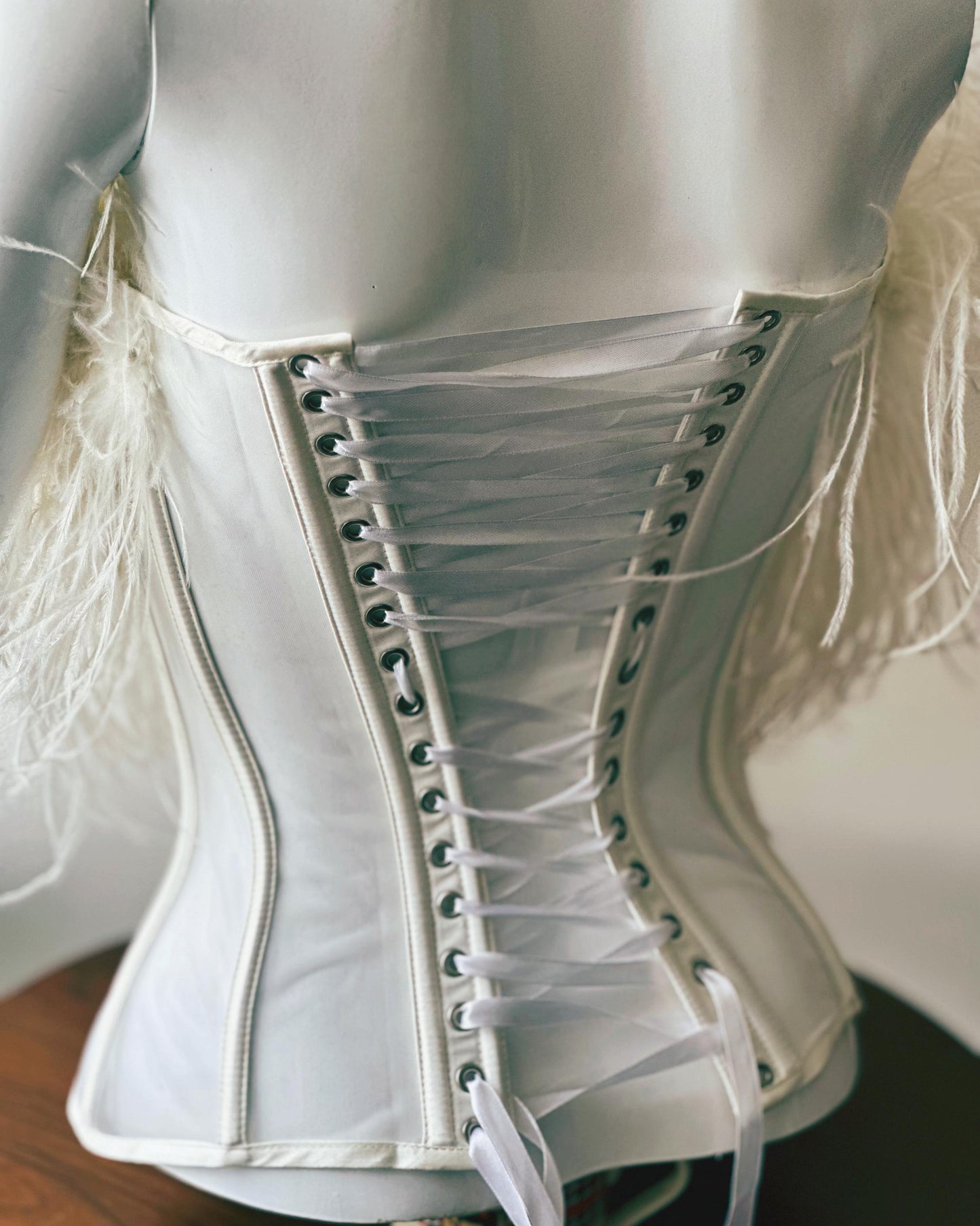 Ivory corset Georgina