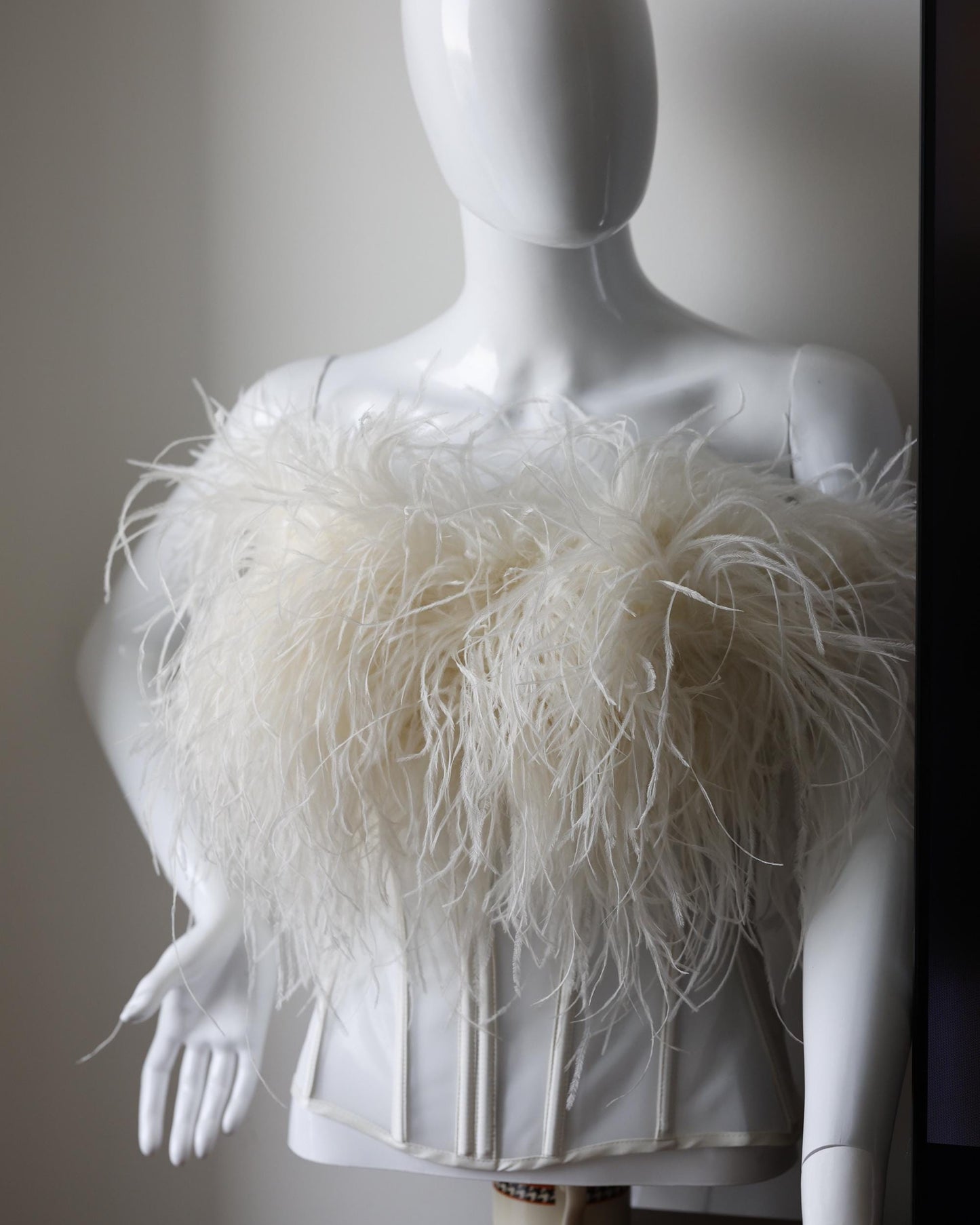 Ivory corset Georgina