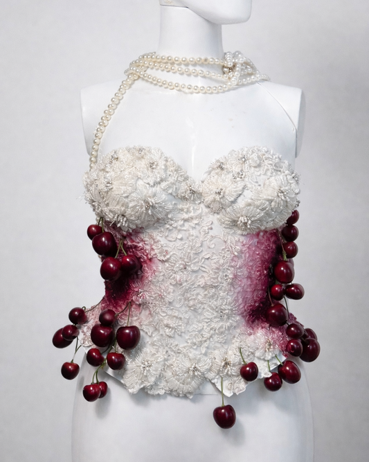 White Corset Cherries