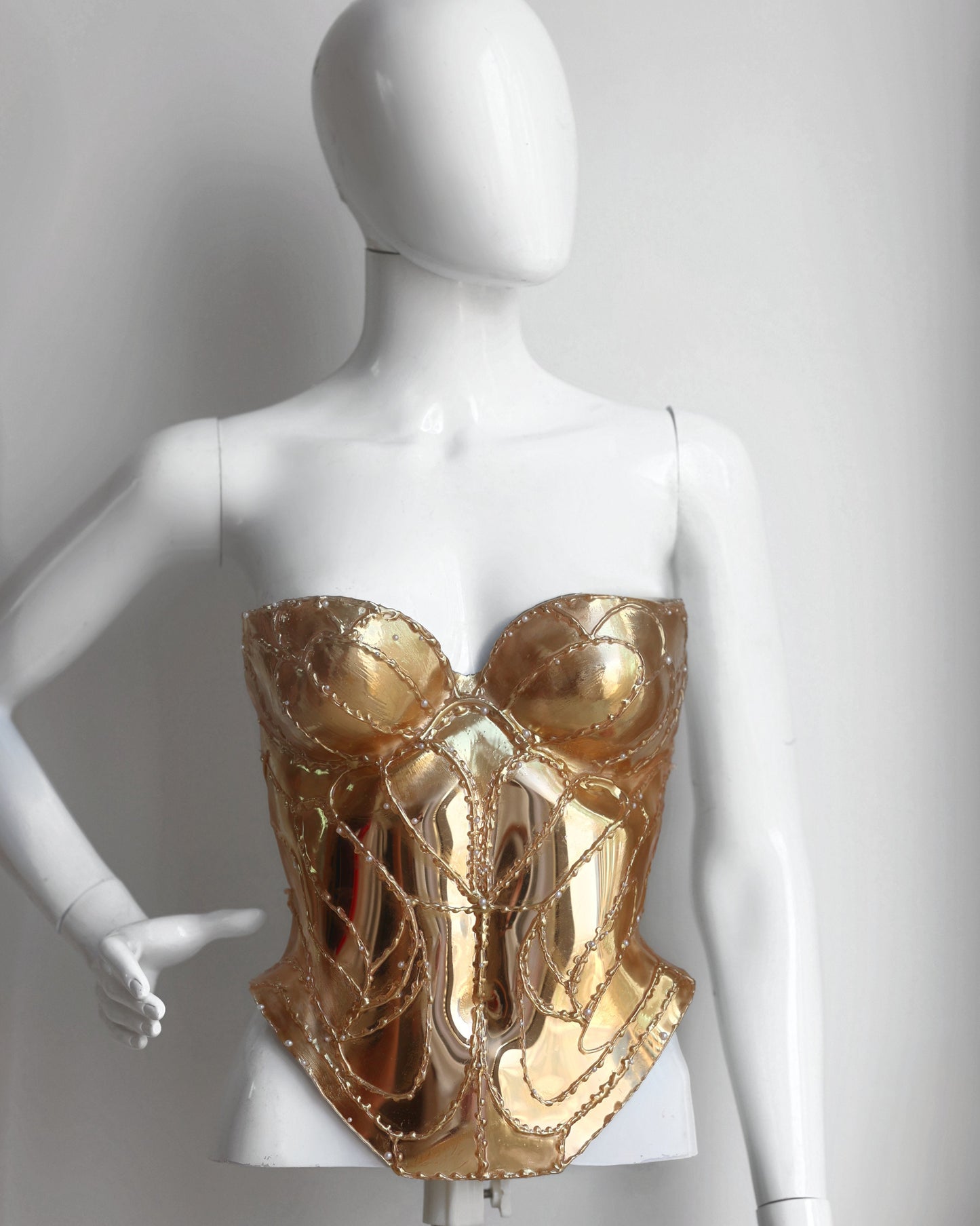 Gold corset Persefona
