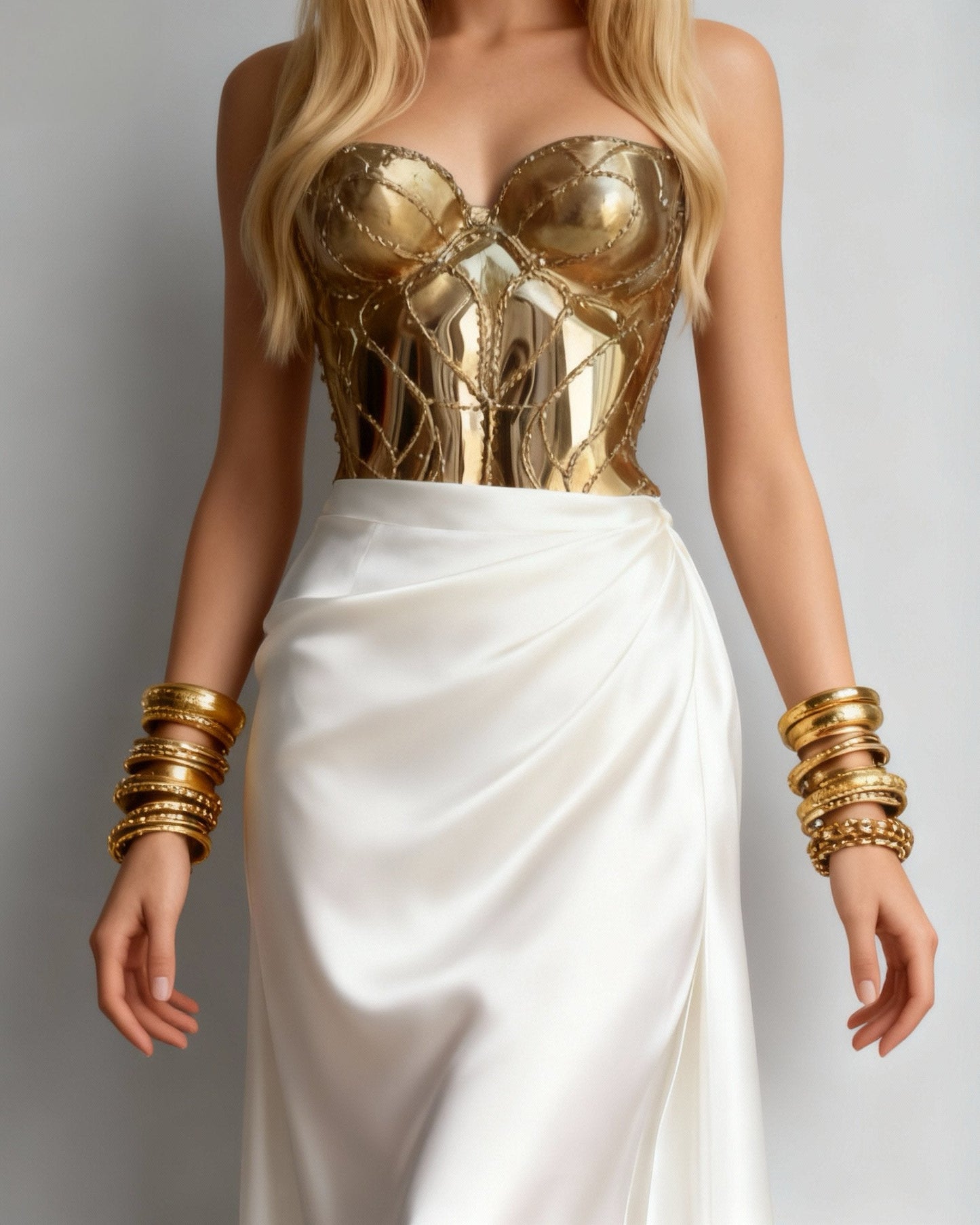 Gold corset Persefona