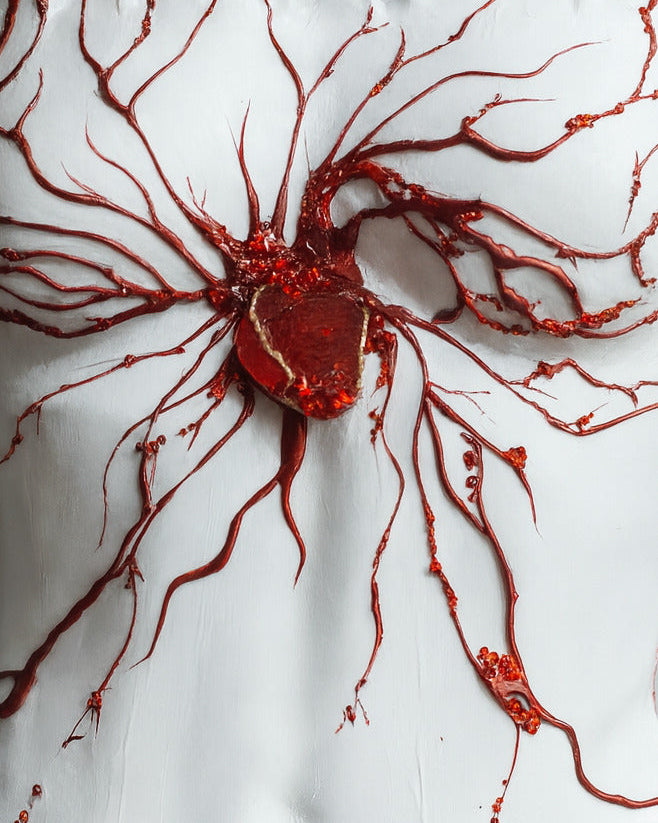 White corset Velvet Pulse