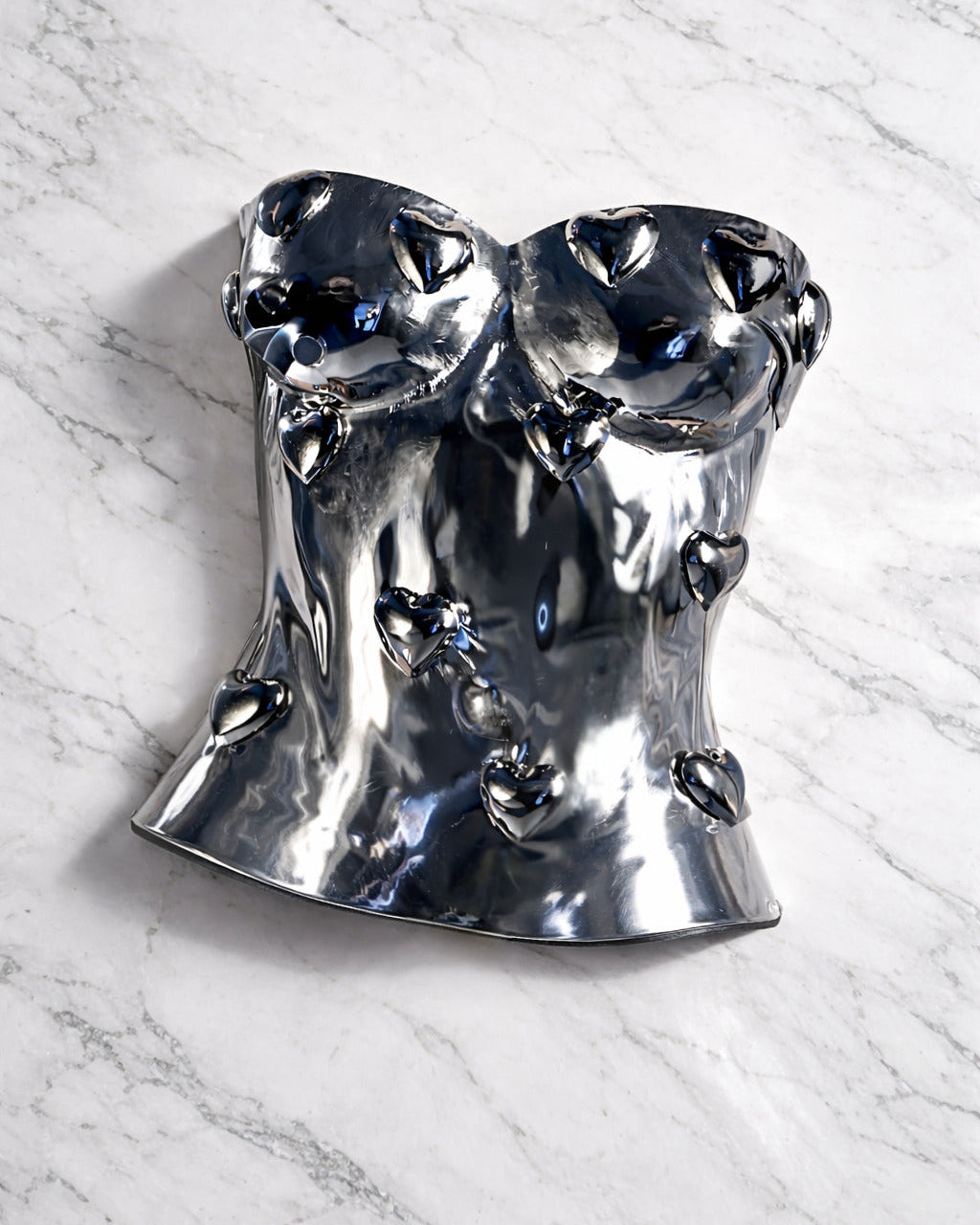 Silver corset Atomic hearts