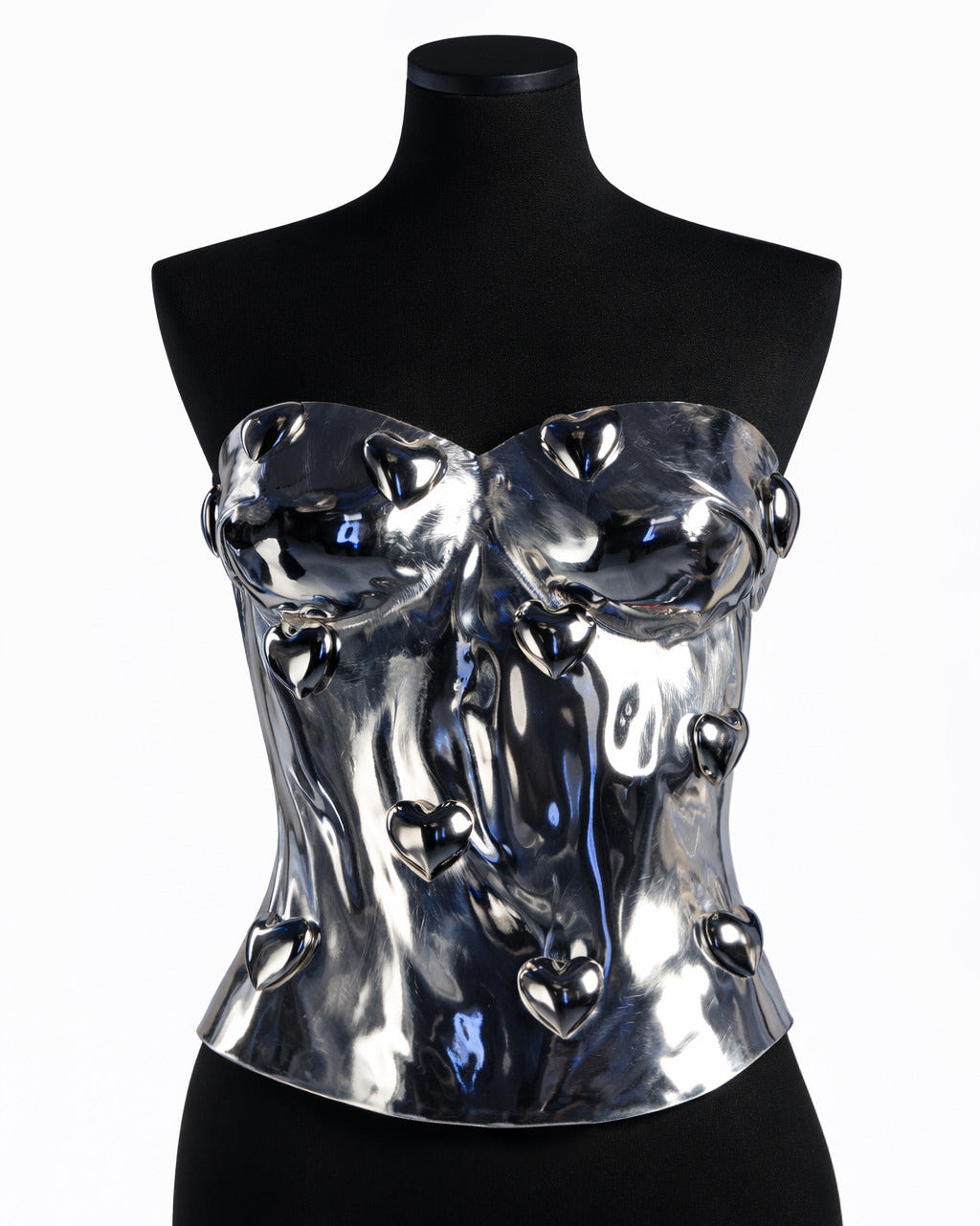 Silver corset Atomic hearts
