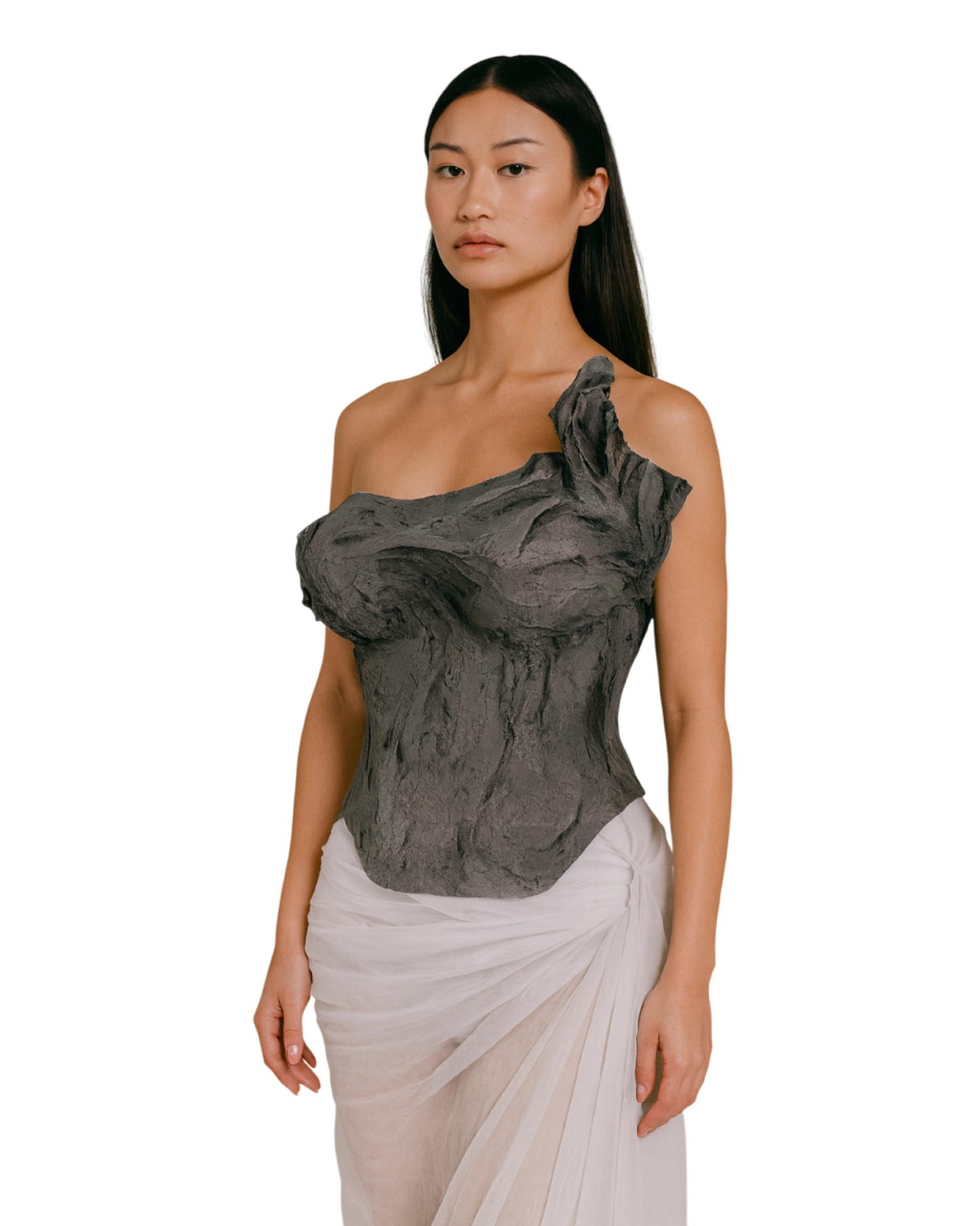 Grey corset Stone