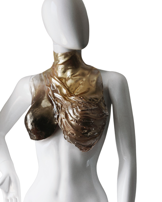 Gold & silver corset Karma