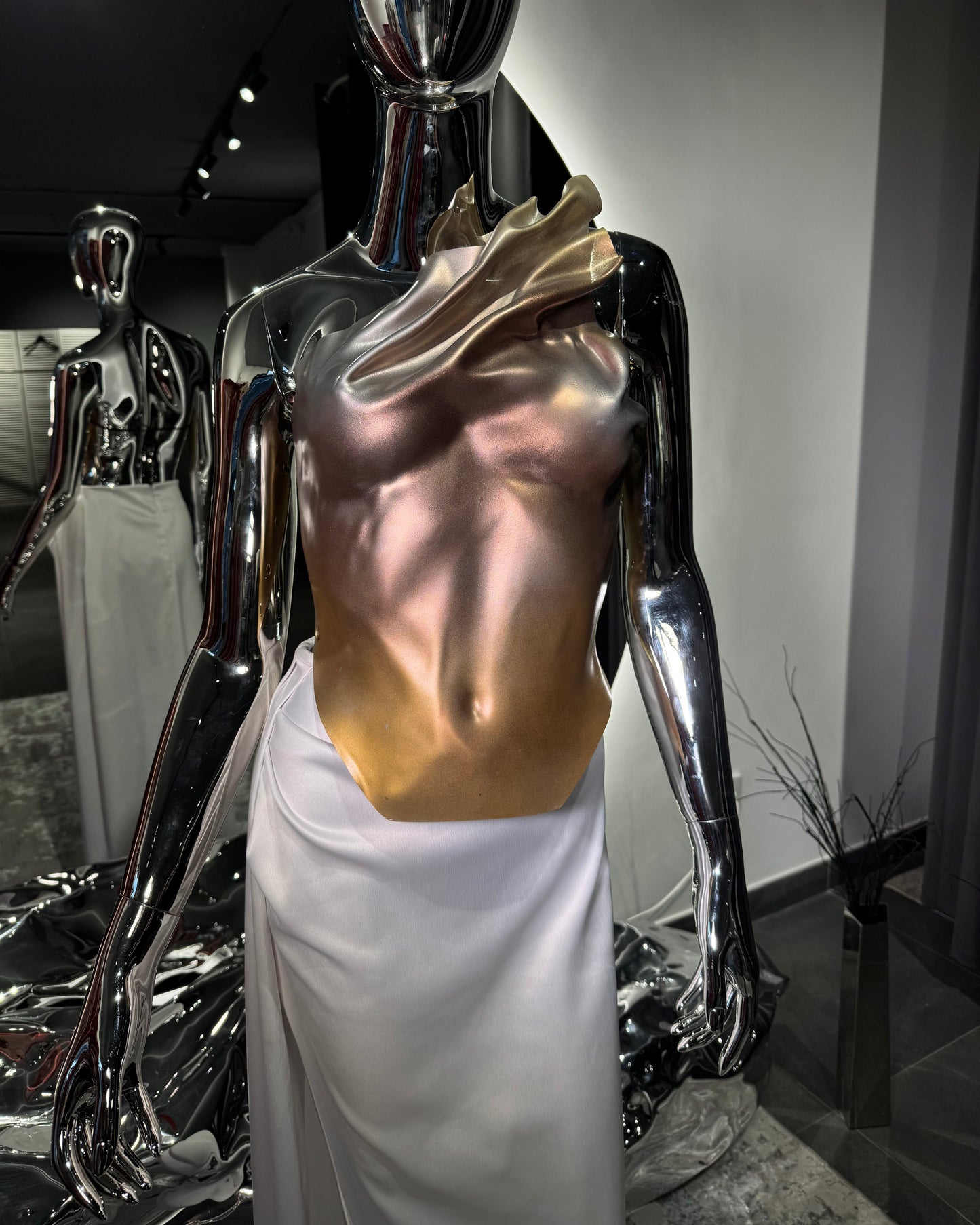 Multicolored corset Khameleon