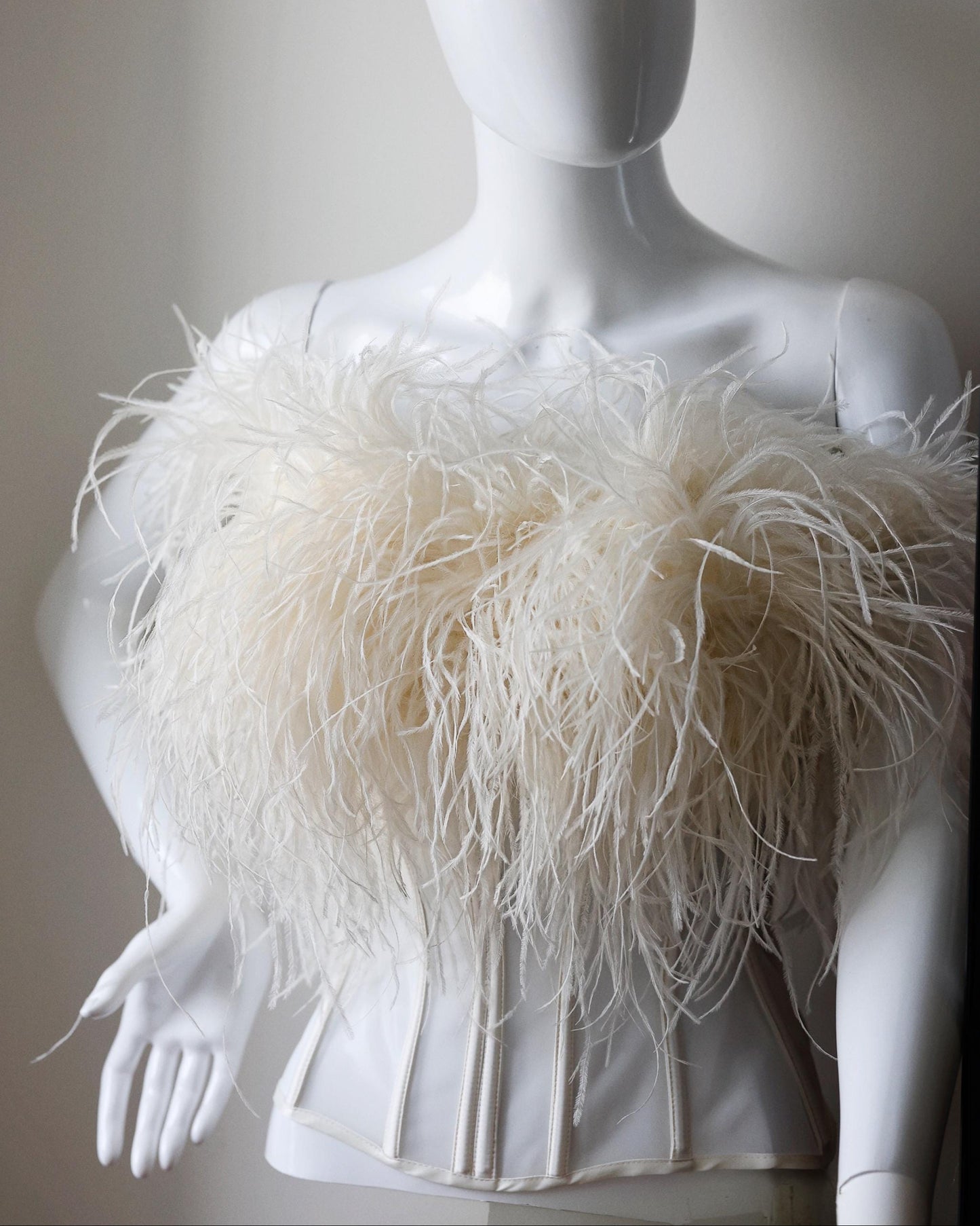 Ivory corset Georgina