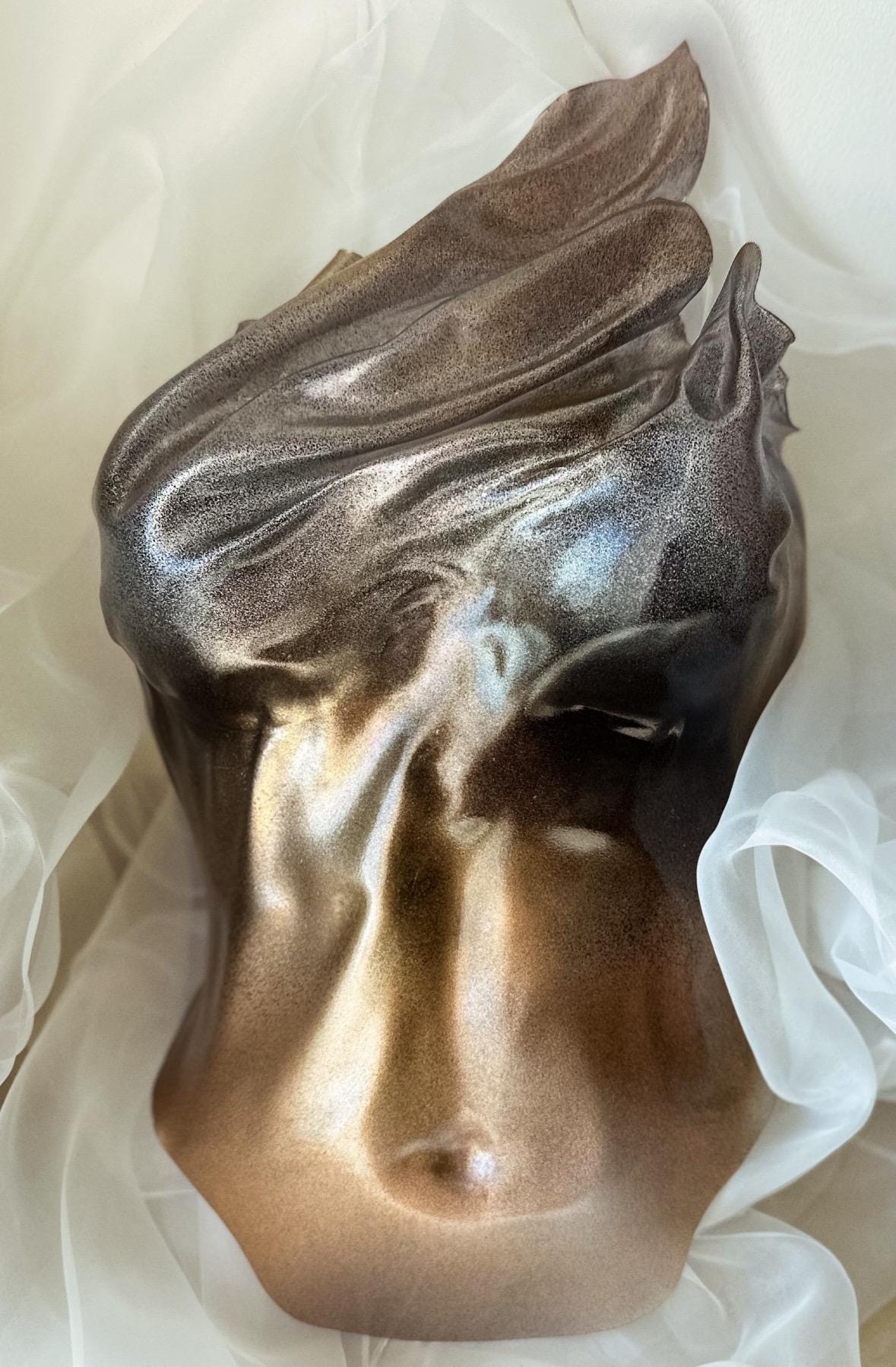 Custom Chrome Armor Corset Bustier Top, Cosplay Breastplate Armor Costume, Metal Bra Rave Festival Outfit, Goddess Acrylic Bustier