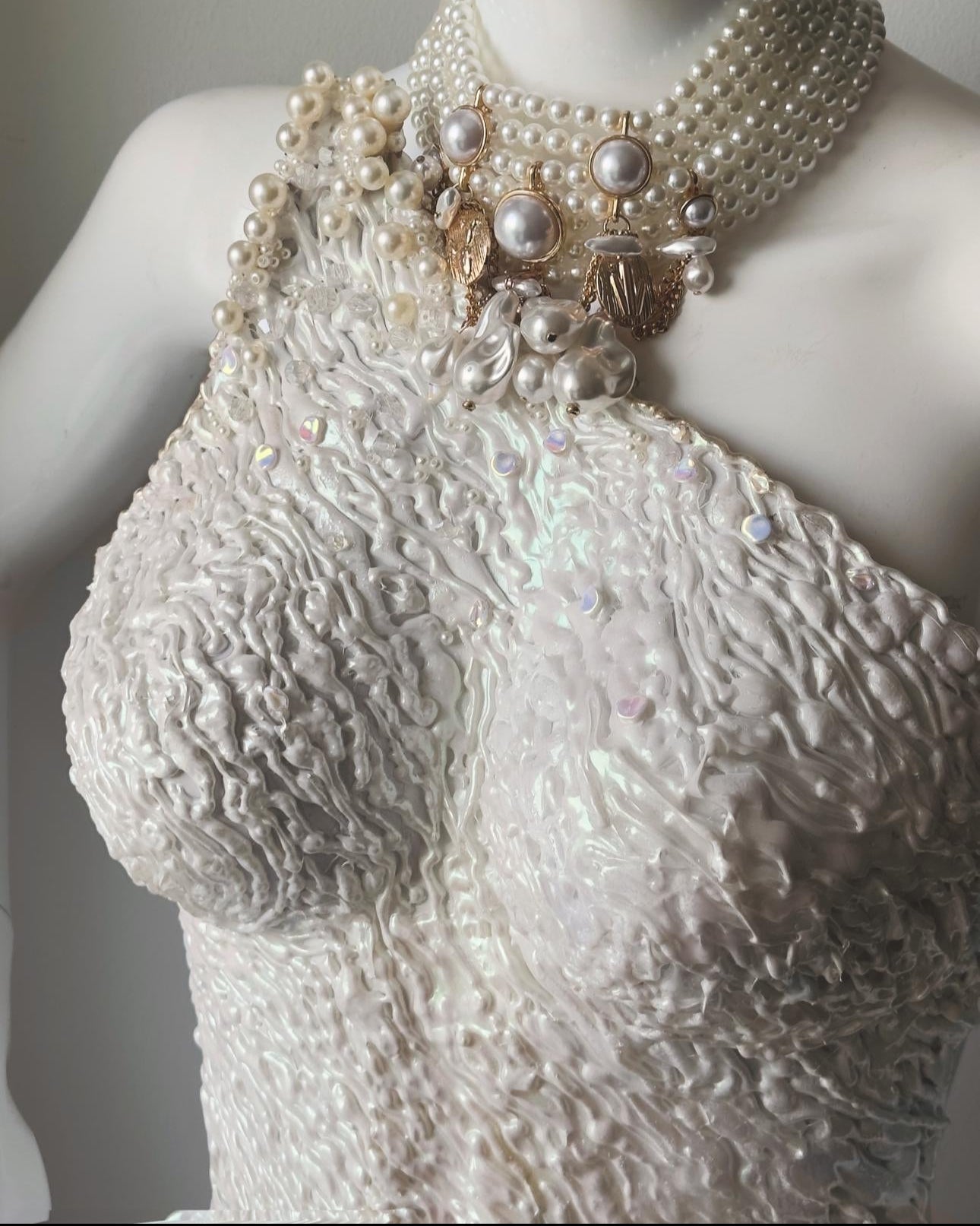 White bridal corset Luna