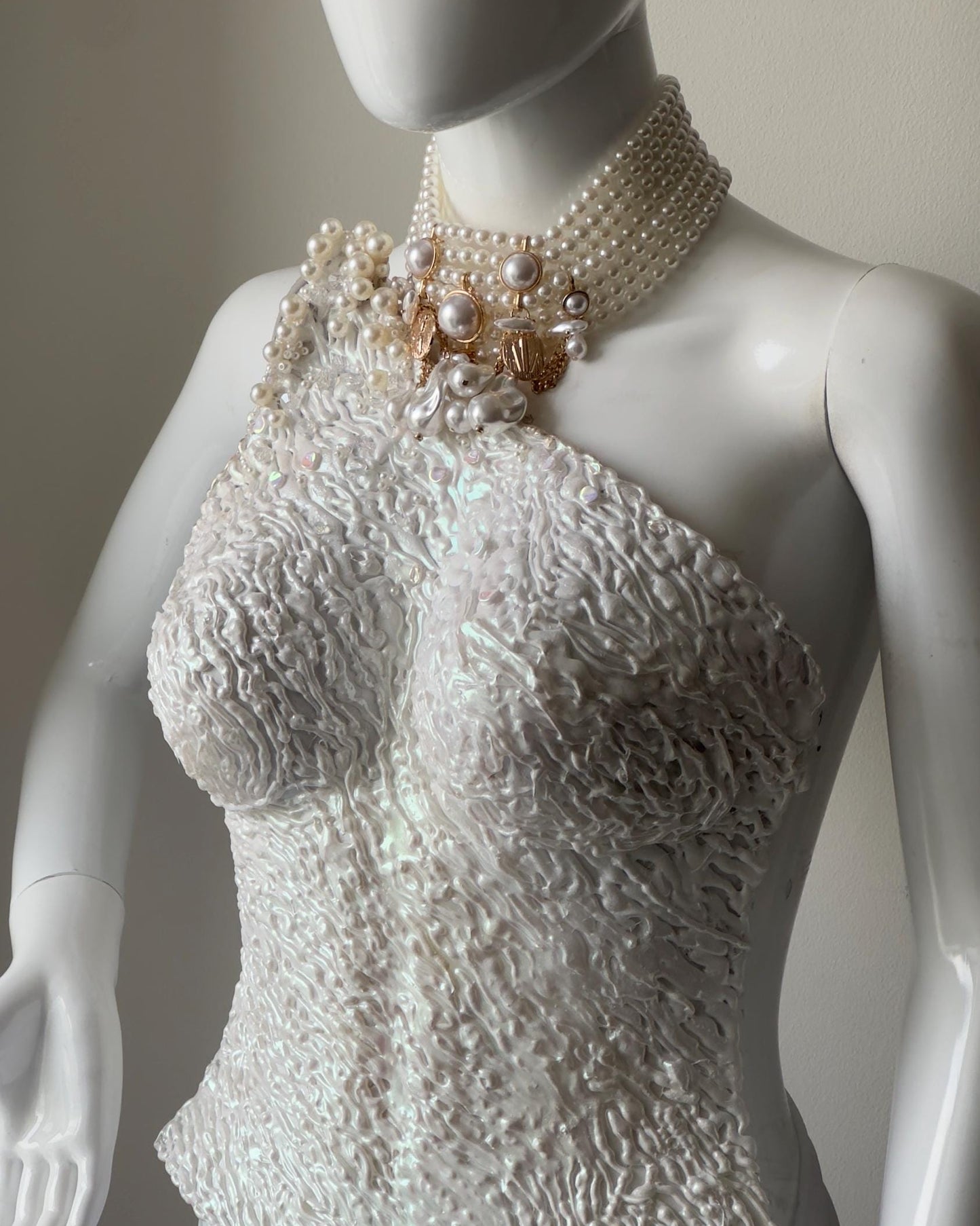 White bridal corset Luna