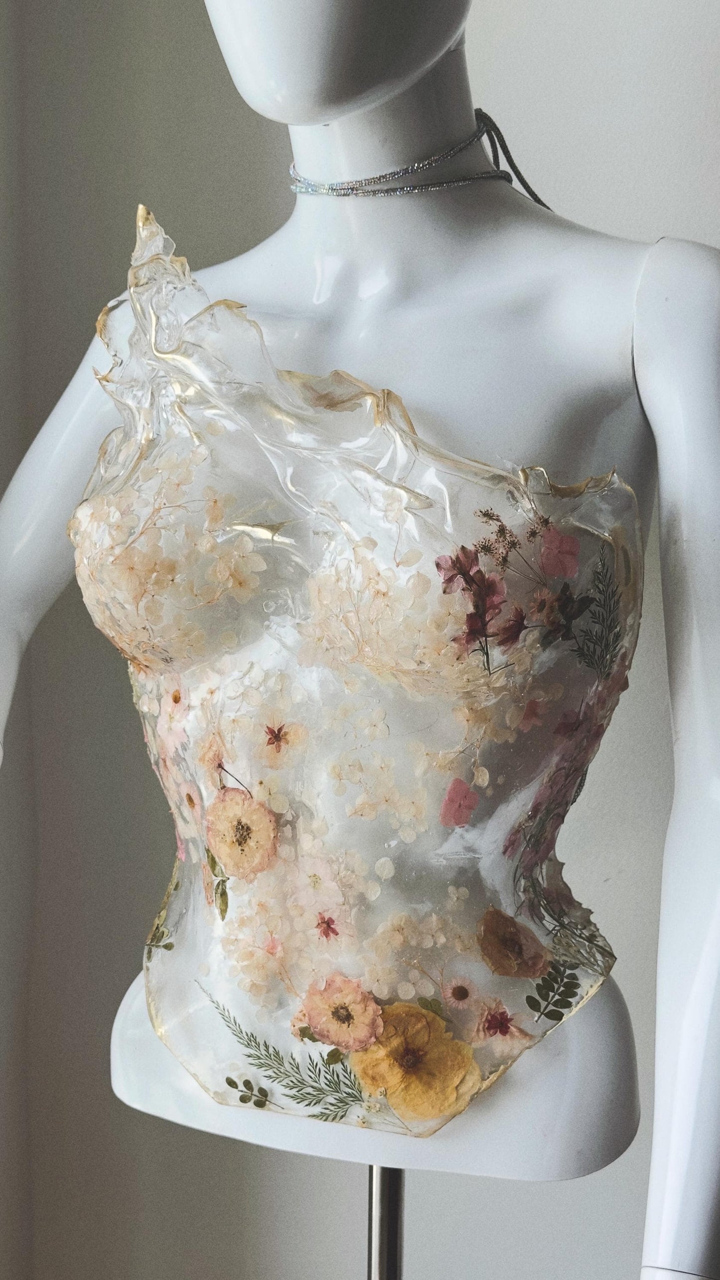 Transparent corset Monèt