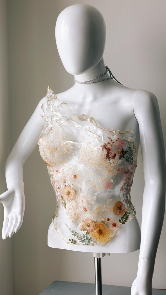 Transparent corset Monèt