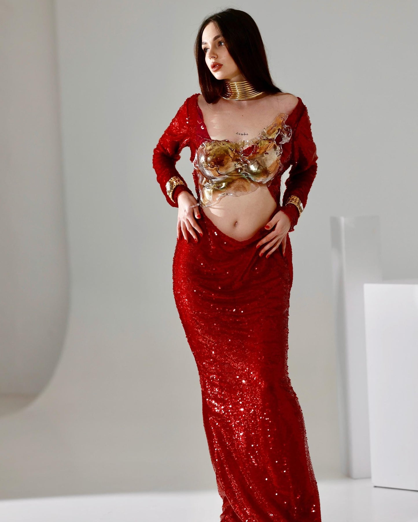 Multicolor corset maternity Mary