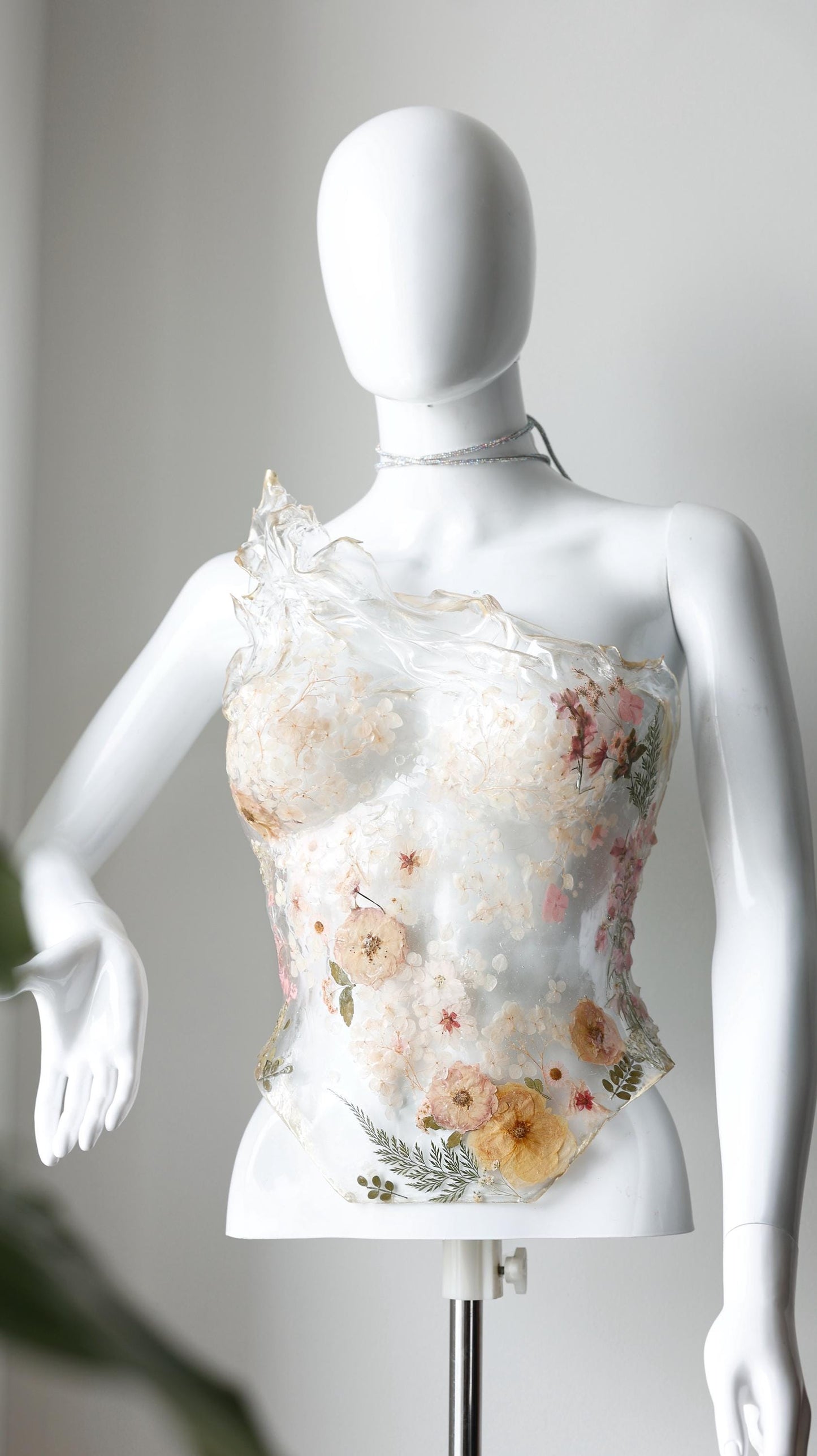 Transparent corset Monèt