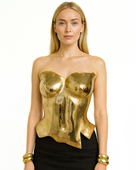 Golden corset Kleo